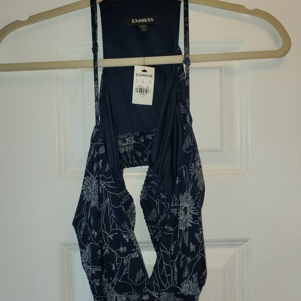 EXPRESS MAXI DRESS WITH CUTOUTS - Picture 4 of 12